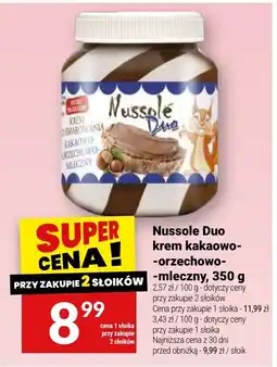Twój Market Nussole Duo krem kakaowo-orzechowo-mleczny oferta