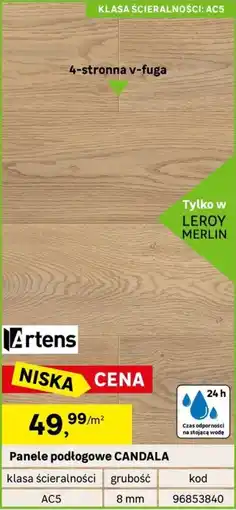 Leroy Merlin Panele podłogowe CANDALA oferta