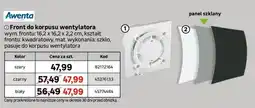 Leroy Merlin Awenta Front do korpusu wentylatora oferta