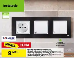 Leroy Merlin Seria osprzętu elektrycznego ROSA oferta