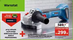 Leroy Merlin Szlifierka kątowa BOSCH PROFESSIONAL oferta