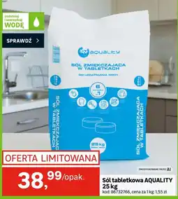 Leroy Merlin Sól zmiękczająca w tabletkach AQUALITY oferta