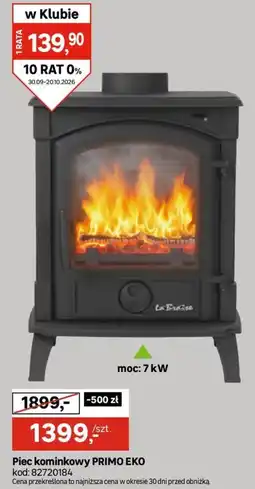 Leroy Merlin Piec kominkowy PRIMO EKO oferta