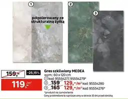 Leroy Merlin Gres szkliwiony MEDEA oferta
