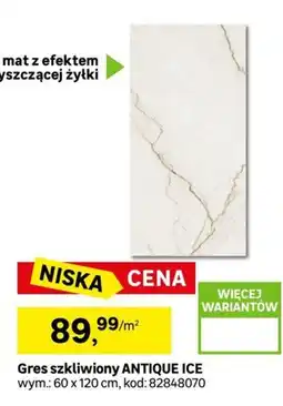 Leroy Merlin Gres szkliwiony ANTIQUE ICE oferta