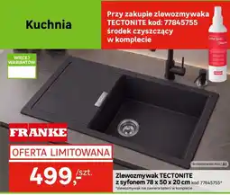 Leroy Merlin Zlewozmywak TECTONITE oferta