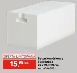 Leroy Merlin Beton komórkowy TERMOBET oferta