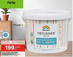 Leroy Merlin Emulsja biała BECKERS DESIGNER WHITE oferta