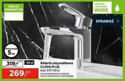 Leroy Merlin Bateria umywalkowa CLOVA PLUS oferta