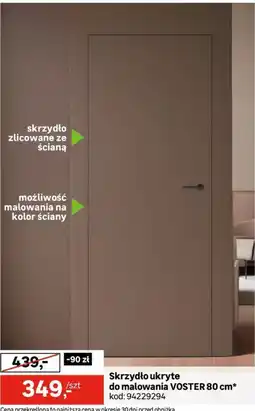 Leroy Merlin Skrzydło ukryte do malowania VOSTER oferta