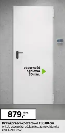 Leroy Merlin Drzwi przeciwpowarowe T30 oferta