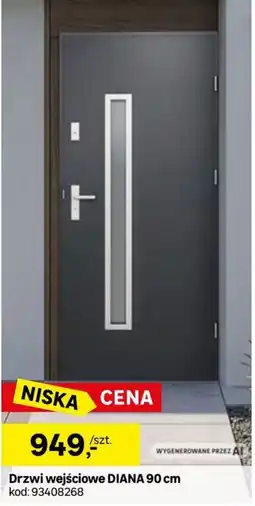 Leroy Merlin Drzwi wejściowe DIANA 90 cm oferta