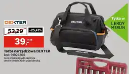 Leroy Merlin Torba narzędziowa dexter oferta