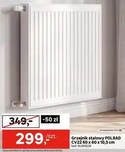 Leroy Merlin Grzejnik stalowy POLRAD oferta