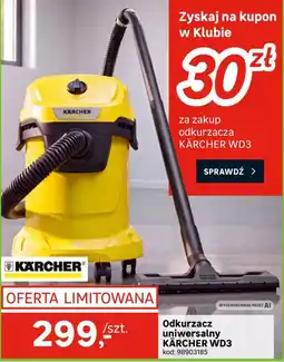 Leroy Merlin Odkurzacz uniwersalny KÄRCHER WD3 oferta