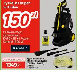 Leroy Merlin Myjka ciśnieniowa kärcher k4 power control 1800 w oferta