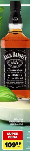 Carrefour Whiskey amerykańska Jack Daniel's Tennessee Whiskey oferta