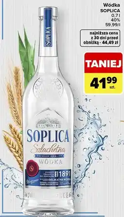 Carrefour Wódka SOPLICA Szlachetna oferta