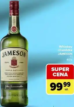 Carrefour Whiskey irlandzka JAMESON oferta