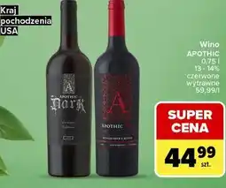 Carrefour Market Wino Apothic Red / Dark oferta