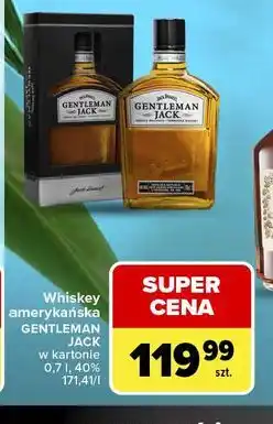Carrefour Market Whiskey amerykańska GENTLEMAN JACK oferta