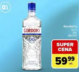 Carrefour Gordon's Alcohol Free oferta