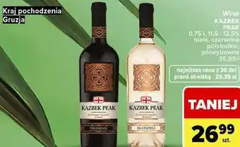 Wino Kazbek Peak