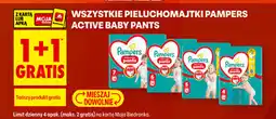Biedronka Pieluchomajtki Pampers Active Baby Pants oferta