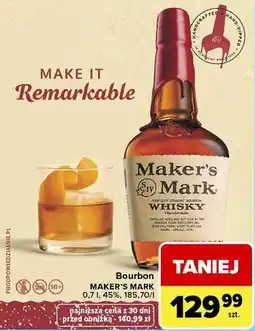 Carrefour Market Bourbon MAKER'S MARK oferta