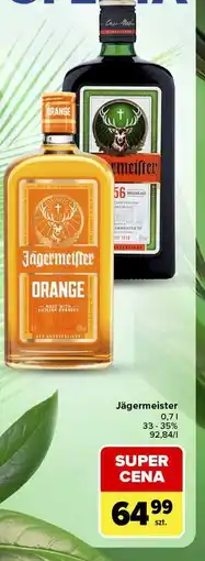 Carrefour Market Likier ziołowy Jägermeister oferta