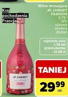 Carrefour Market Wino musujące JP. CHENET FASHION oferta