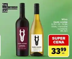 Carrefour Wino Dark Horse oferta