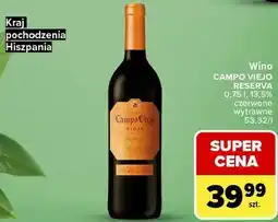 Carrefour Market Wino Campo Viejo Reserva oferta