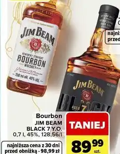 Carrefour Market Bourbon JIM BEAM BLACK 7 Y.O oferta