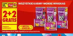 Biedronka Karmy mokre Whiskas oferta