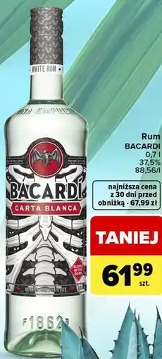 Carrefour Market Rum Bacardi Carta Blanca oferta