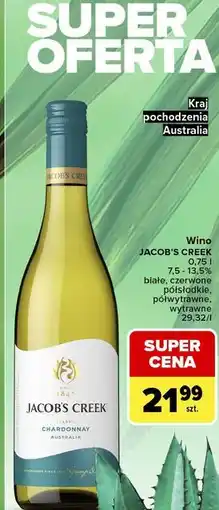 Carrefour Market Wino Jacob's Creek oferta