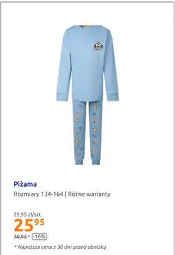 Action Piżama Rozmiary 134-164 oferta