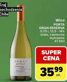 Carrefour Market Wino Porta Gran Reserva oferta