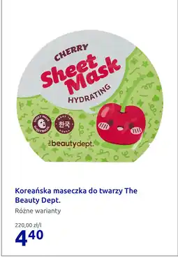 Action Koreańska maseczka do twarzy The Beauty Dept oferta