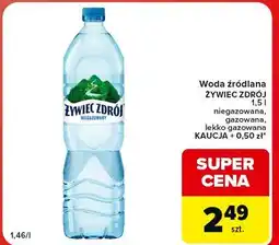 Globi Woda delikatnie musująca Żywiec Zdrój oferta