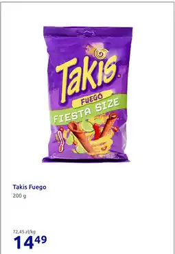 Action Takis Fuego oferta