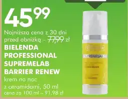 SuperPharm Bielenda Professional SupremeLab Barrier Renew krem na noc oferta