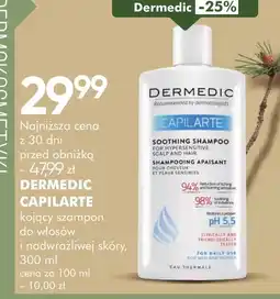 SuperPharm DERMEDIC CAPILARTE kojący szampon do włosów i nadwrażliwej skóry oferta