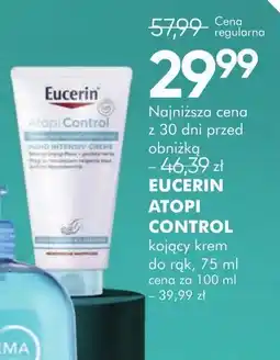 SuperPharm Eucerin Atopi Control kojący krem do rąk oferta