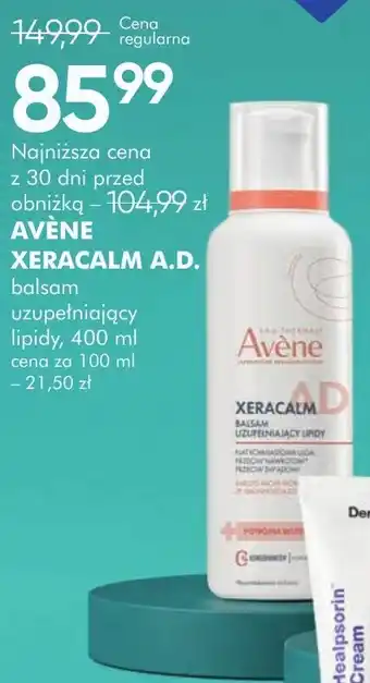 Avène Xeracalm A.D. balsam uzupełniający lipidy