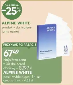 SuperPharm ALPINE WHITE paski wybielające oferta