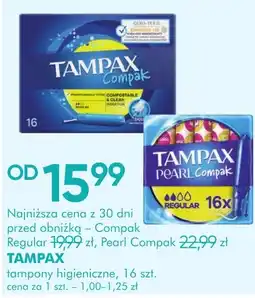 SuperPharm TAMPAX tampony higieniczne oferta