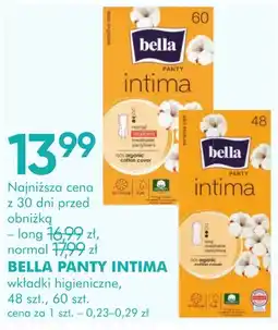 SuperPharm Bella Panty Intima wkładki higieniczne oferta