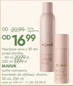 SuperPharm Mjuuk suche szampony, kosmetyki do stylizacji włosów oferta